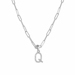 Outlet 🎁 Sabrina Designs 14k White Gold & Diamond Paperclip Initial Necklace for 👩 women 🥰 -Sabrina Designs Shop 04f3581a0e0c4c3ca17dd1d5be2b05b8 1080x