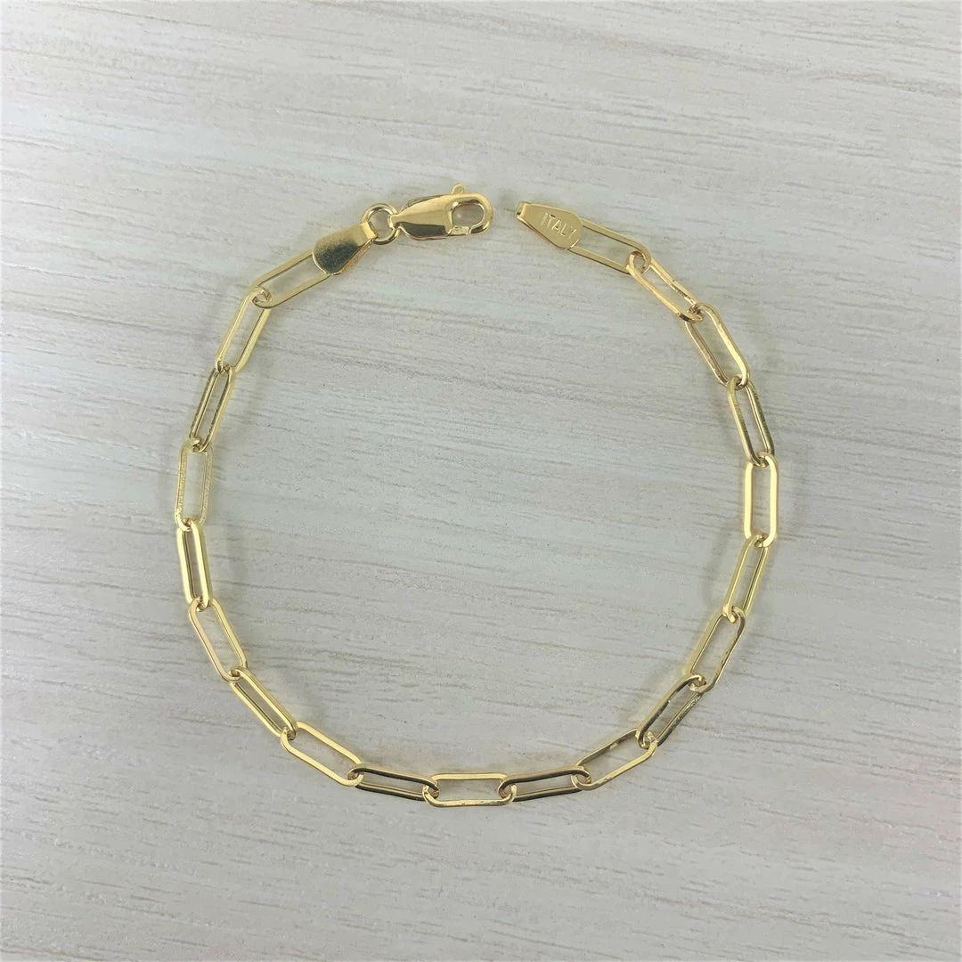 Buy π Sabrina Designs 14k Gold Paperclip Link Bracelet for π© women β€οΈ 7 Buy π Sabrina Designs 14k Gold Paperclip Link Bracelet for π© women β€οΈ - Image 5