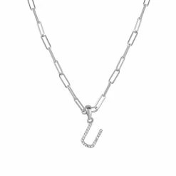 Outlet 🎁 Sabrina Designs 14k White Gold & Diamond Paperclip Initial Necklace for 👩 women 🥰 -Sabrina Designs Shop 16b524f68daf4b98a6fe194ab0ca2256 1080x
