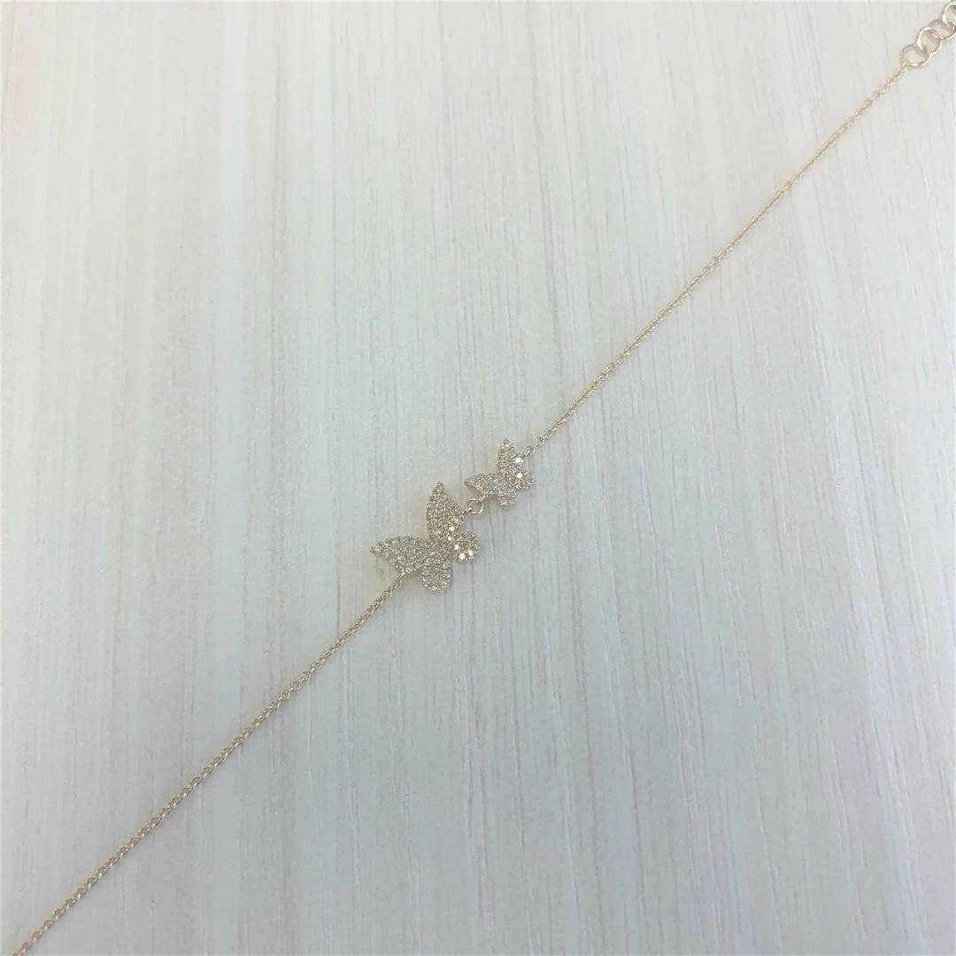 Promo ๐คฉ Sabrina Designs 14k Gold & Diamond Double Butterfly Bracelet for ๐ฉ women โ๏ธ 5 Promo ๐คฉ Sabrina Designs 14k Gold & Diamond Double Butterfly Bracelet for ๐ฉ women โ๏ธ - Image 3