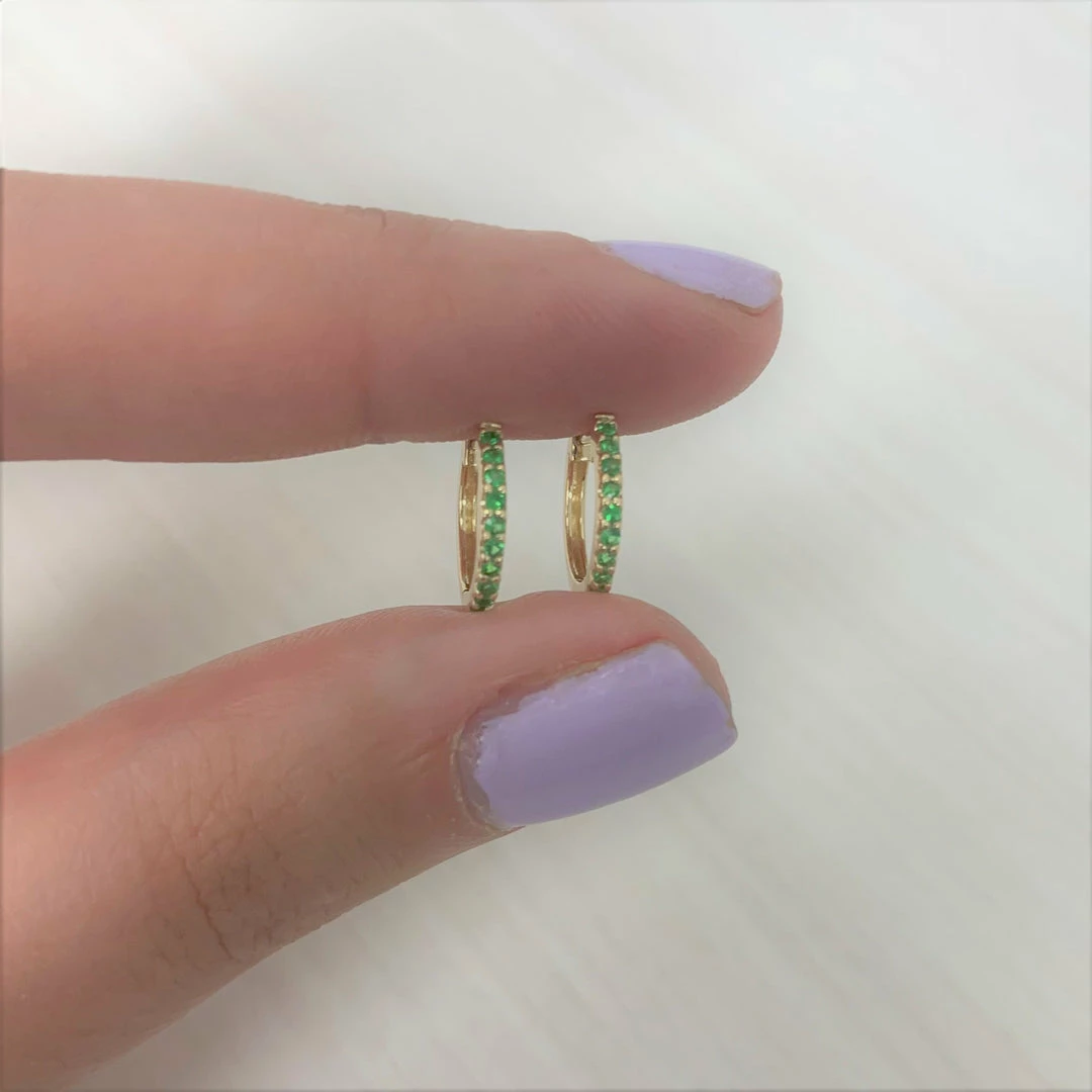 Top 10 ๐ Sabrina Designs 14k Gold & Emerald Huggie Earrings for ๐ฉ women ๐ฏ 5 Top 10 ๐ Sabrina Designs 14k Gold & Emerald Huggie Earrings for ๐ฉ women ๐ฏ - Image 3