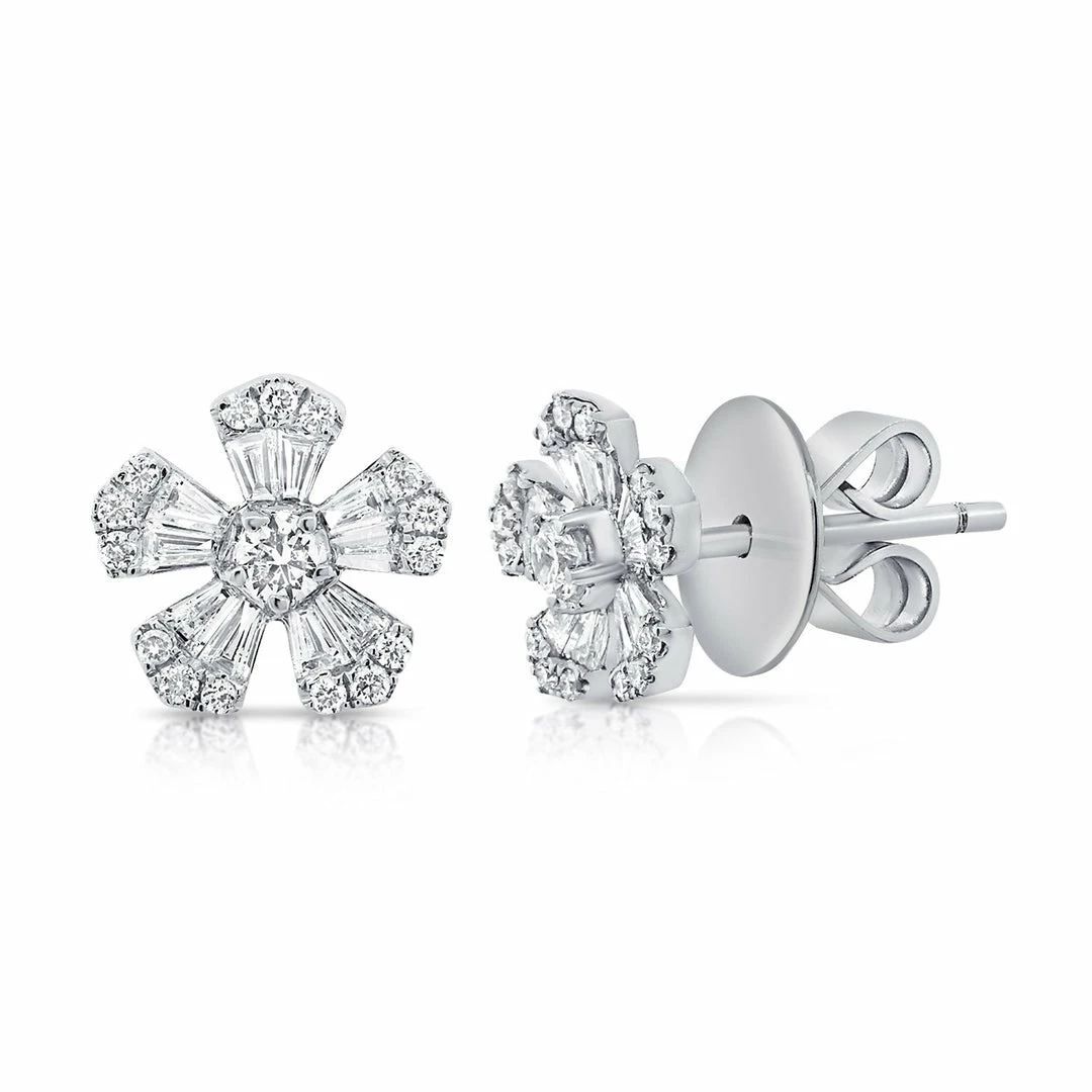 Cheapest β Sabrina Designs 14k Gold & Diamond Baguette Flower Stud Earrings for π© women π 4 Cheapest β Sabrina Designs 14k Gold & Diamond Baguette Flower Stud Earrings for π© women π - Image 2