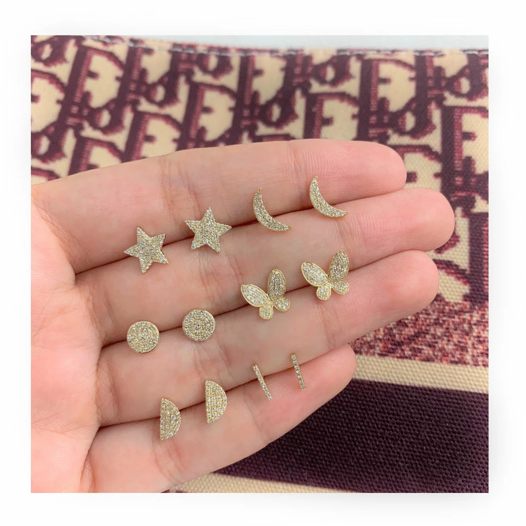 Buy ๐ Sabrina Designs 14k Gold & Diamond Moon Stud Earrings for ๐ฉ women ๐ 6 Buy ๐ Sabrina Designs 14k Gold & Diamond Moon Stud Earrings for ๐ฉ women ๐ - Image 4