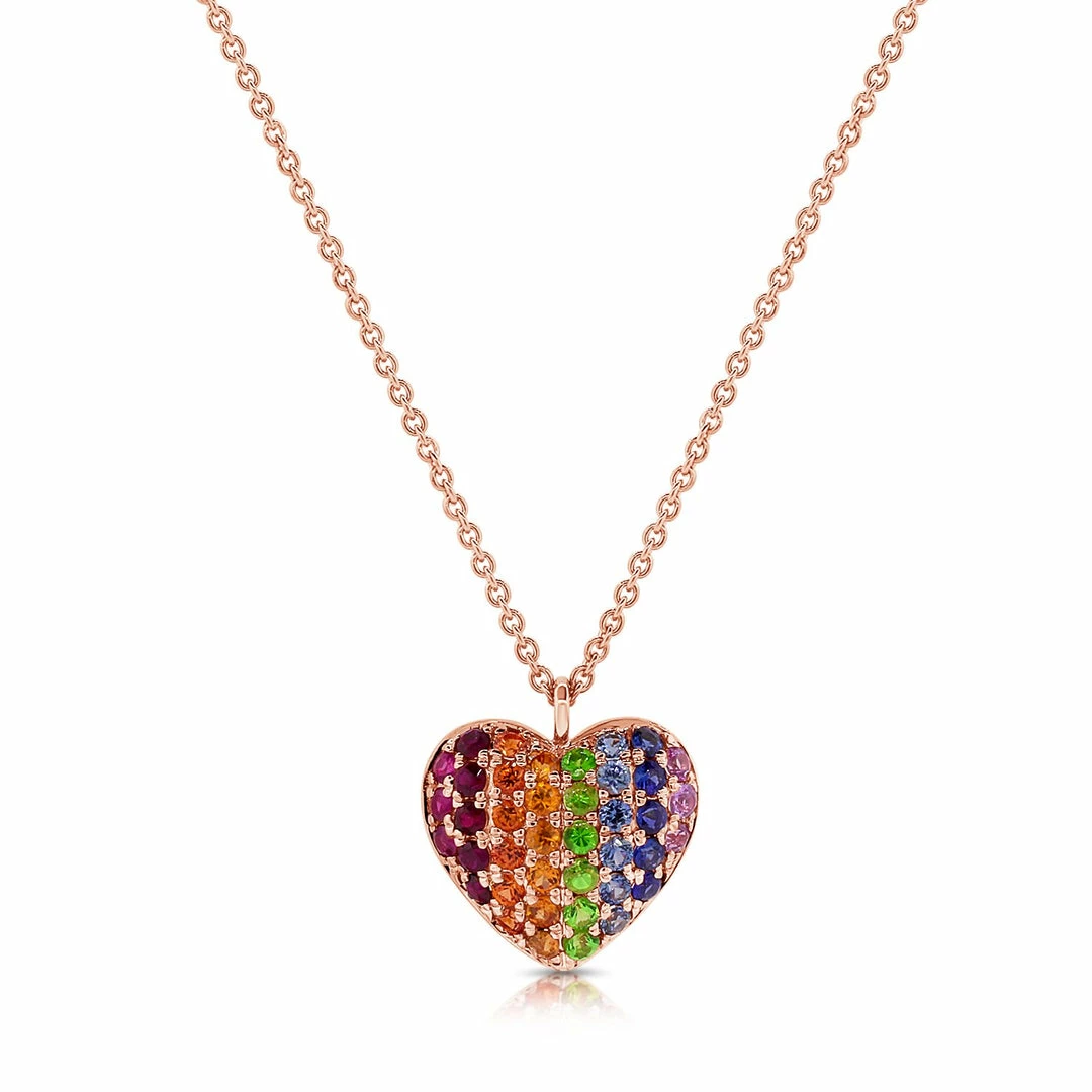 Flash Sale 👏 Sabrina Designs 14k Gold & Sapphire Heart Necklace for 👩 women 🌟 7 Flash Sale 👏 Sabrina Designs 14k Gold & Sapphire Heart Necklace for 👩 women 🌟 - Image 5