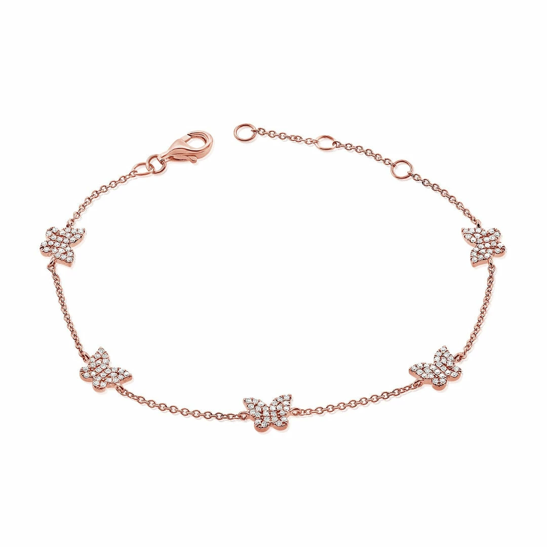 Budget π Sabrina Designs 14k Gold & Diamond Butterfly Station Bracelet for π© women β€οΈ 9 Budget π Sabrina Designs 14k Gold & Diamond Butterfly Station Bracelet for π© women β€οΈ - Image 7