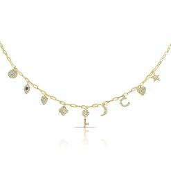 Budget 😍 Sabrina Designs 14k Gold & Diamond Paperclip Charm Necklace for 👩 women ⌛ -Sabrina Designs Shop 29366146a61e42648e4e8a46bc16f928 a384f417 e811 460d a55e fa2cce4fb444 1080x