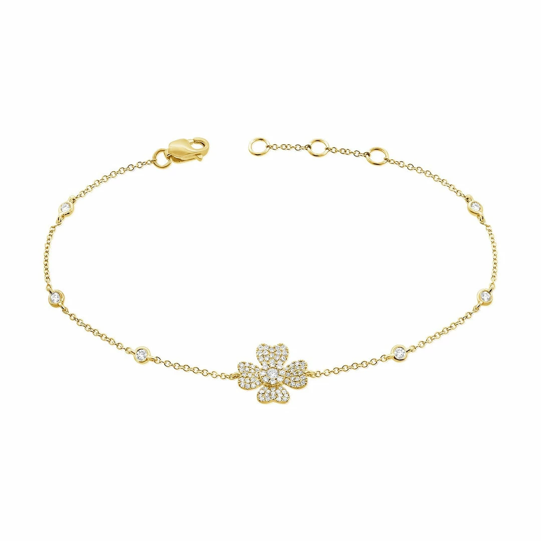 Flash Sale ๐ Sabrina Designs 14k Gold & Diamond Flower Bracelet for ๐ฉ women โ๏ธ 5 Flash Sale ๐ Sabrina Designs 14k Gold & Diamond Flower Bracelet for ๐ฉ women โ๏ธ - Image 3