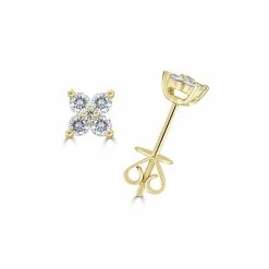 Cheapest 😀 Sabrina Designs 14k Gold & Diamond Stud Earrings for 👩 women 👏