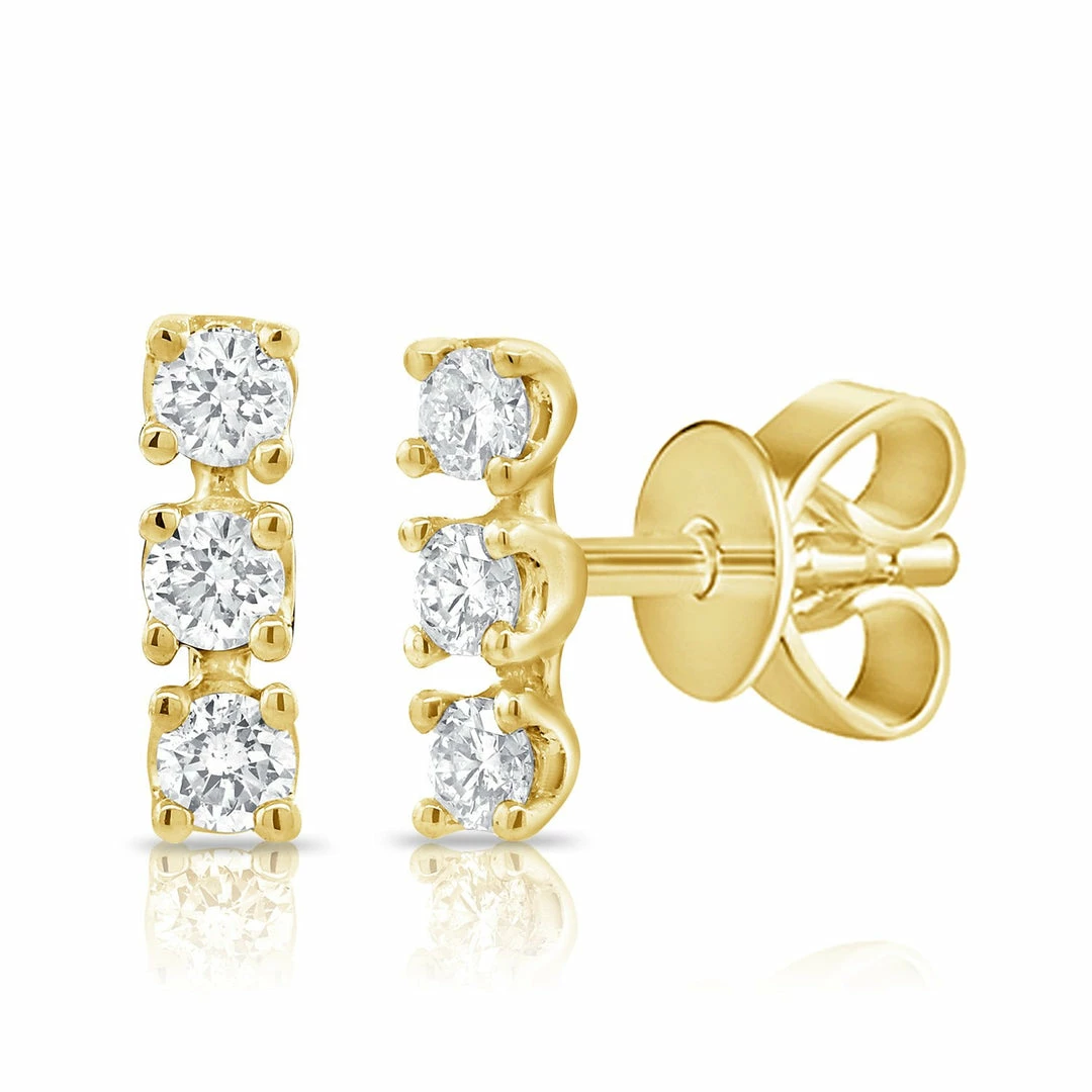 Buy ๐ Sabrina Designs 14k Gold & Diamond Bar Stud Earrings for ๐ฉ women โ๏ธ 3 Buy ๐ Sabrina Designs 14k Gold & Diamond Bar Stud Earrings for ๐ฉ women โ๏ธ