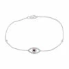 Discount 👍 Sabrina Designs 14k Gold & Diamond Evil Eye Bracelet for 👩 women 🤩