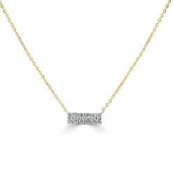 Hot Sale ๐ Sabrina Designs 14k Gold & Diamond Bar Necklace for ๐ฉ women ๐คฉ