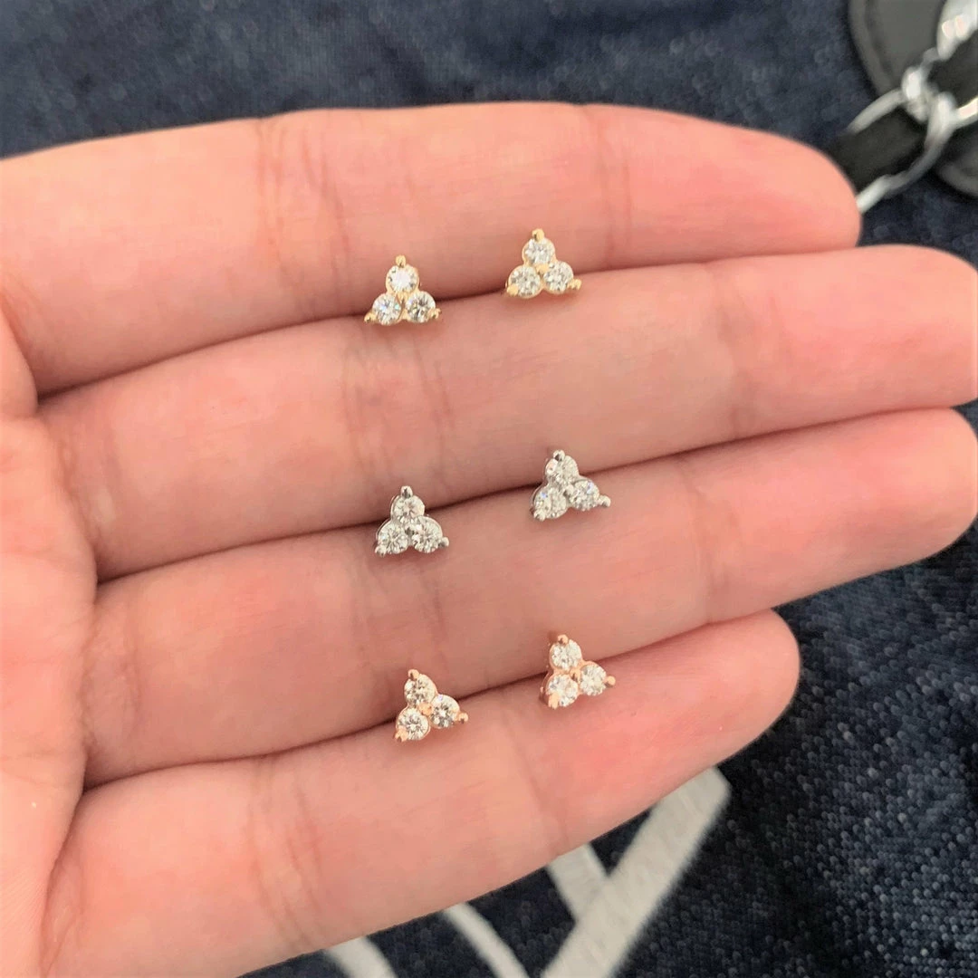 Buy π Sabrina Designs 14k Gold & Diamond Stud Earrings for π© women π 4 Buy π Sabrina Designs 14k Gold & Diamond Stud Earrings for π© women π - Image 2