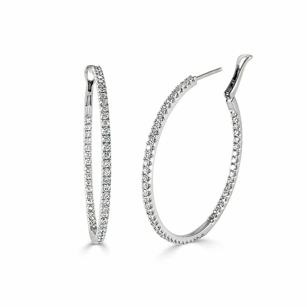 Best Sale ๐ Sabrina Designs 14k Gold & Diamond Hoop Earrings for ๐ฉ women ๐ 5 Best Sale ๐ Sabrina Designs 14k Gold & Diamond Hoop Earrings for ๐ฉ women ๐ - Image 3