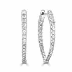 Best Pirce ❤️ Sabrina Designs 14k Gold & Diamond Point Hoop Earrings- 1.25" for 👩 women 🌟 -Sabrina Designs Shop 601fa10682114be8bcea44c1e784244f 1080x