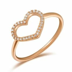 Flash Sale 🌟 Sabrina Designs 14k Gold & Diamond Heart Ring for 👩 women 🛒