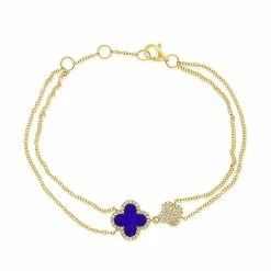 Cheapest 🎁 Sabrina Designs 14k Gold & Diamond Lapis Clover Bracelet for 👩 women 😉 -Sabrina Designs Shop 66dca2d7bdd944cf84eb76d4175dc97a 1080x