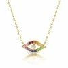 Buy 😉 Sabrina Designs 14k Gold & Rainbow Sapphire Evil Eye Necklace for 👩 women 🥰 -Sabrina Designs Shop 68756511ff6843eda64d127d2d3bbc04 1080x