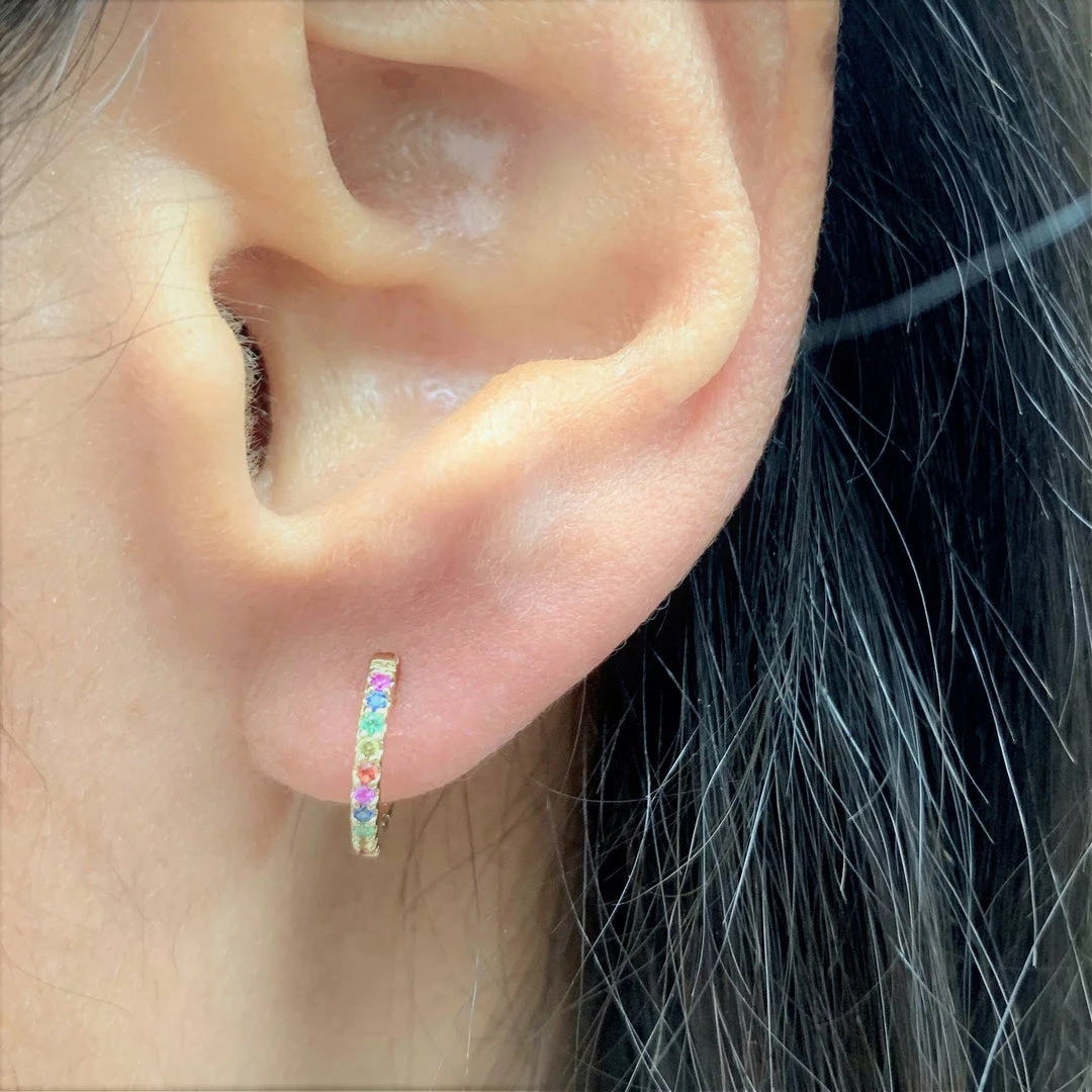 Coupon β Sabrina Designs 14k Gold & Rainbow Sapphire Huggie Earrings for π© women π 11 Coupon β Sabrina Designs 14k Gold & Rainbow Sapphire Huggie Earrings for π© women π - Image 9