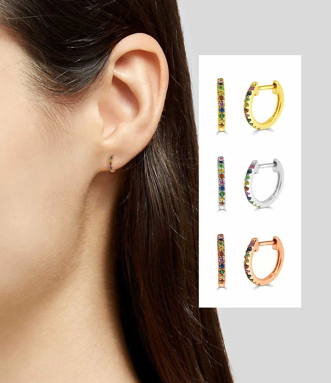 Coupon β Sabrina Designs 14k Gold & Rainbow Sapphire Huggie Earrings for π© women π 10 Coupon β Sabrina Designs 14k Gold & Rainbow Sapphire Huggie Earrings for π© women π - Image 8