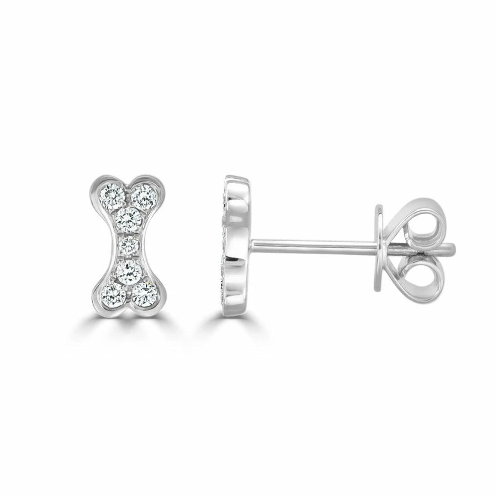 Wholesale π Sabrina Designs 14k Gold & Diamond π Dog Bone Stud Earrings for π© women π 3 Wholesale π Sabrina Designs 14k Gold & Diamond π Dog Bone Stud Earrings for π© women π