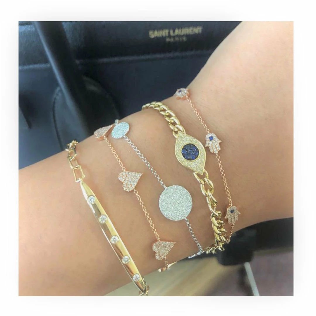 Coupon ๐ Sabrina Designs 14k Gold & Diamond Evil Eye Link Bracelet for ๐ฉ women ๐ฅฐ 6 Coupon ๐ Sabrina Designs 14k Gold & Diamond Evil Eye Link Bracelet for ๐ฉ women ๐ฅฐ - Image 4
