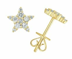Cheap 😍 Sabrina Designs 14k Gold & Diamond Star Earrings for 👩 women 😍