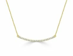 Best deal โ๏ธ Sabrina Designs 14k Gold & Diamond Bar Necklace for ๐ฉ women โจ