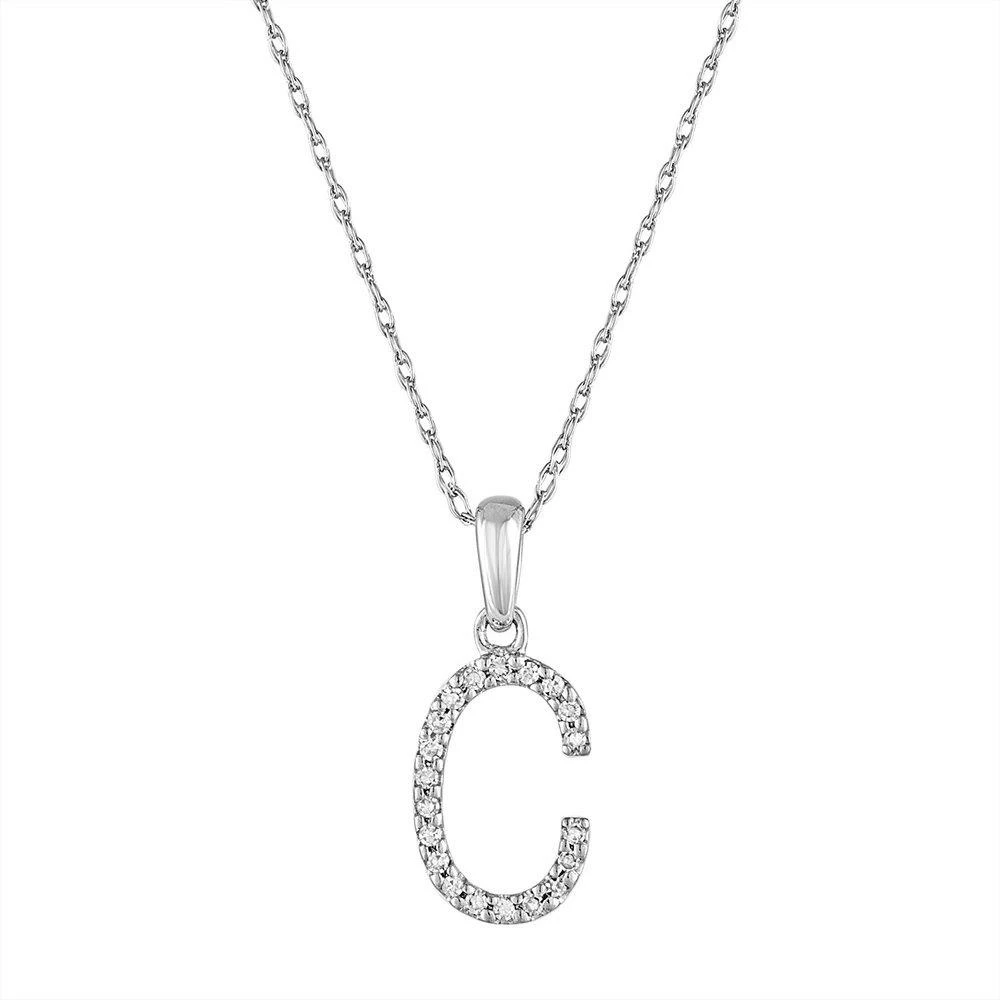 New β Sabrina Designs 14k White Gold & Diamond Initial Necklace for π© women 𧨠7 New β Sabrina Designs 14k White Gold & Diamond Initial Necklace for π© women 𧨠- Image 5