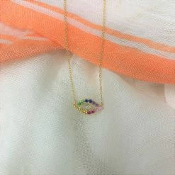 Buy 😉 Sabrina Designs 14k Gold & Rainbow Sapphire Evil Eye Necklace for 👩 women 🥰 -Sabrina Designs Shop 8420fee59e034c72b319fdcf5ea4b7d4 1080x