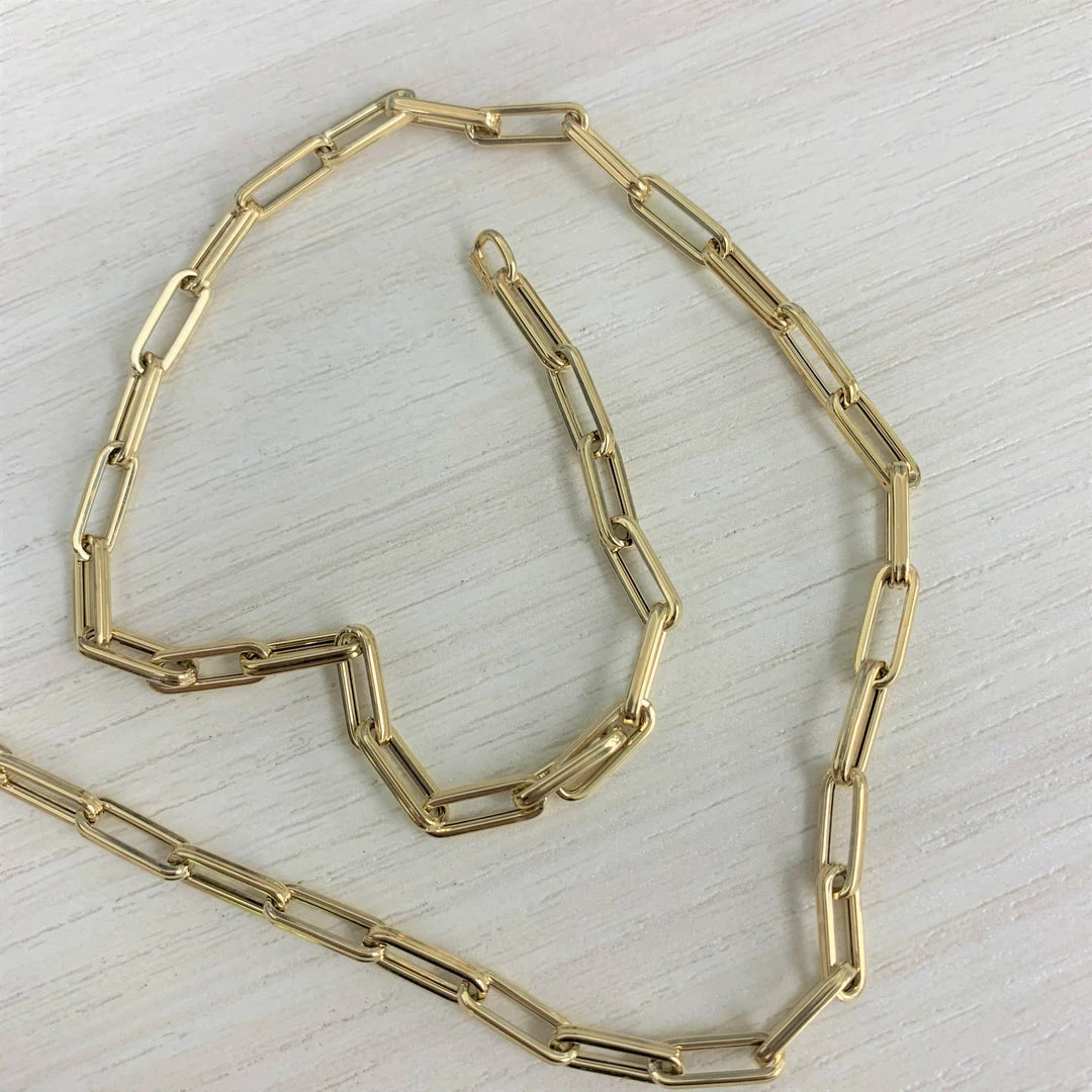 Discount π Sabrina Designs 14k Gold Paperclip Link Necklace for π© women π 6 Discount π Sabrina Designs 14k Gold Paperclip Link Necklace for π© women π - Image 4
