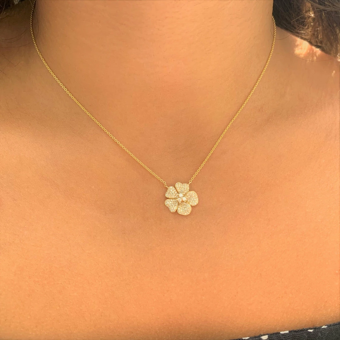 Coupon ๐ Sabrina Designs 14k Gold & Diamond Flower Necklace for ๐ฉ women โจ 4 Coupon ๐ Sabrina Designs 14k Gold & Diamond Flower Necklace for ๐ฉ women โจ - Image 2