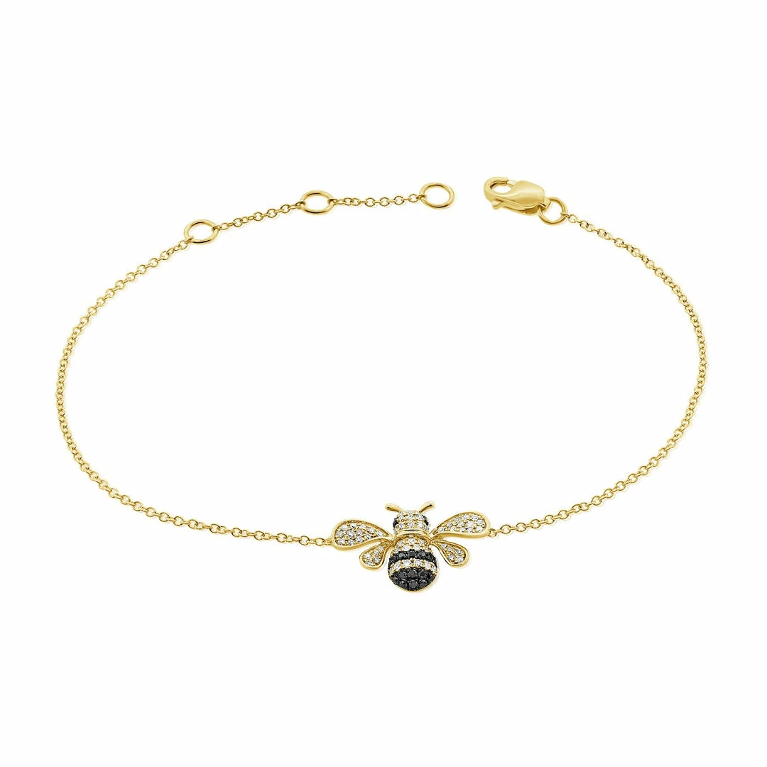 Flash Sale ๐ฏ Sabrina Designs 14k Gold & Black Diamond Bumble Bee Bracelet for ๐ฉ women โจ 4 Flash Sale ๐ฏ Sabrina Designs 14k Gold & Black Diamond Bumble Bee Bracelet for ๐ฉ women โจ - Image 2