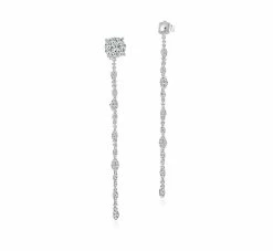 Budget 😉 Sabrina Designs 14k Gold & Diamond Dangle Pushbacks for 👩 women 👍