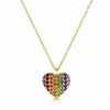 Flash Sale 👏 Sabrina Designs 14k Gold & Sapphire Heart Necklace for 👩 women 🌟