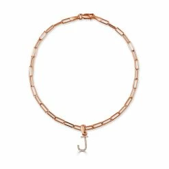 Best Sale 👏 Sabrina Designs 14k Rose Gold & Diamond Initial Link Bracelet for 👩 women 👏 -Sabrina Designs Shop 9cb809577ad841f19fb2044414cd474e 1080x