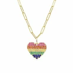 Top 10 ✨ Sabrina Designs 14k Gold & Sapphire Heart Charm for 👩 women ❤️