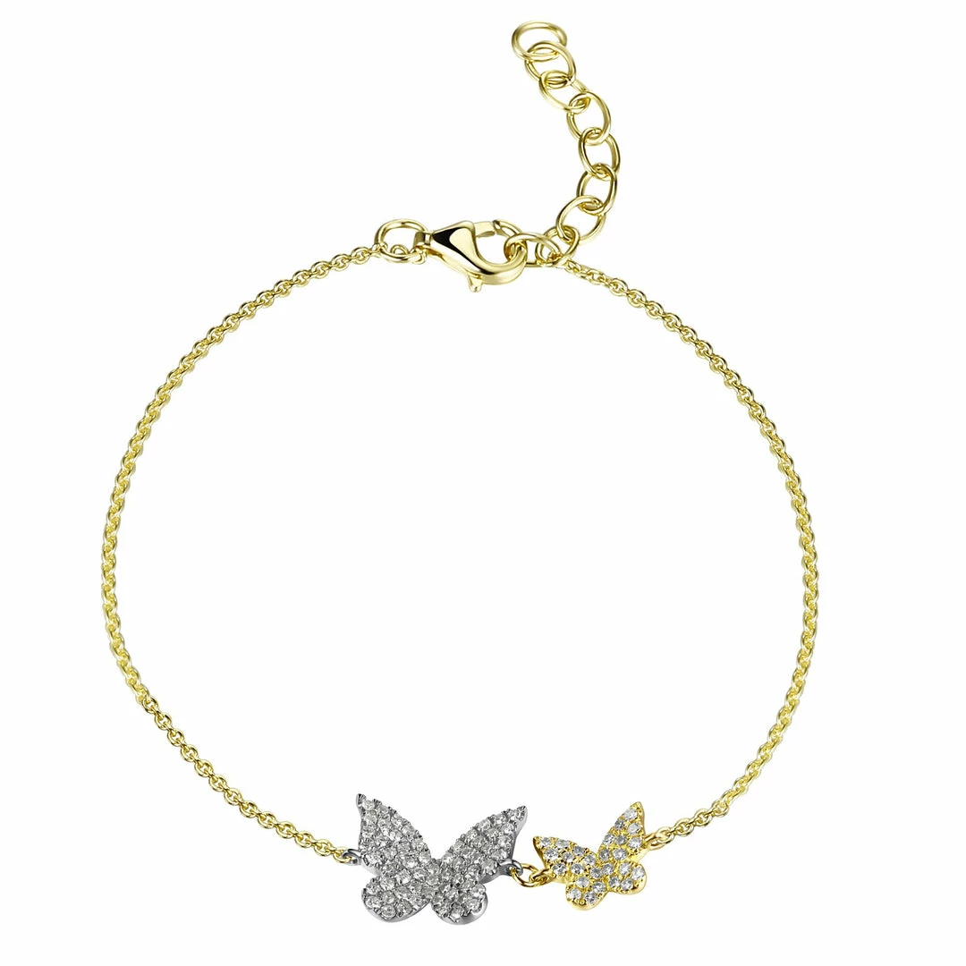 Promo ๐คฉ Sabrina Designs 14k Gold & Diamond Double Butterfly Bracelet for ๐ฉ women โ๏ธ 3 Promo ๐คฉ Sabrina Designs 14k Gold & Diamond Double Butterfly Bracelet for ๐ฉ women โ๏ธ