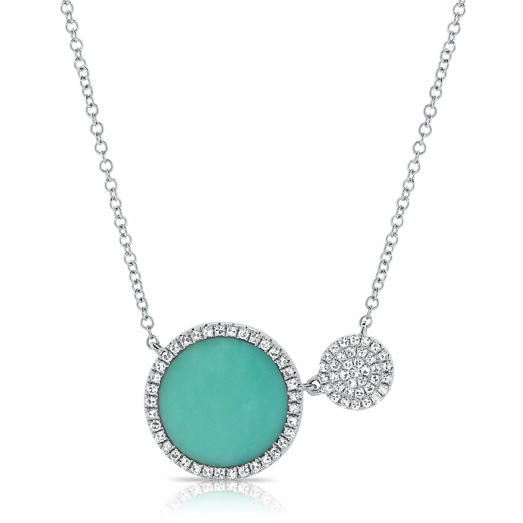 Discount โ๏ธ Sabrina Designs 14k Gold & Turquoise Circle Necklace for ๐ฉ women ๐ 6 Discount โ๏ธ Sabrina Designs 14k Gold & Turquoise Circle Necklace for ๐ฉ women ๐ - Image 4