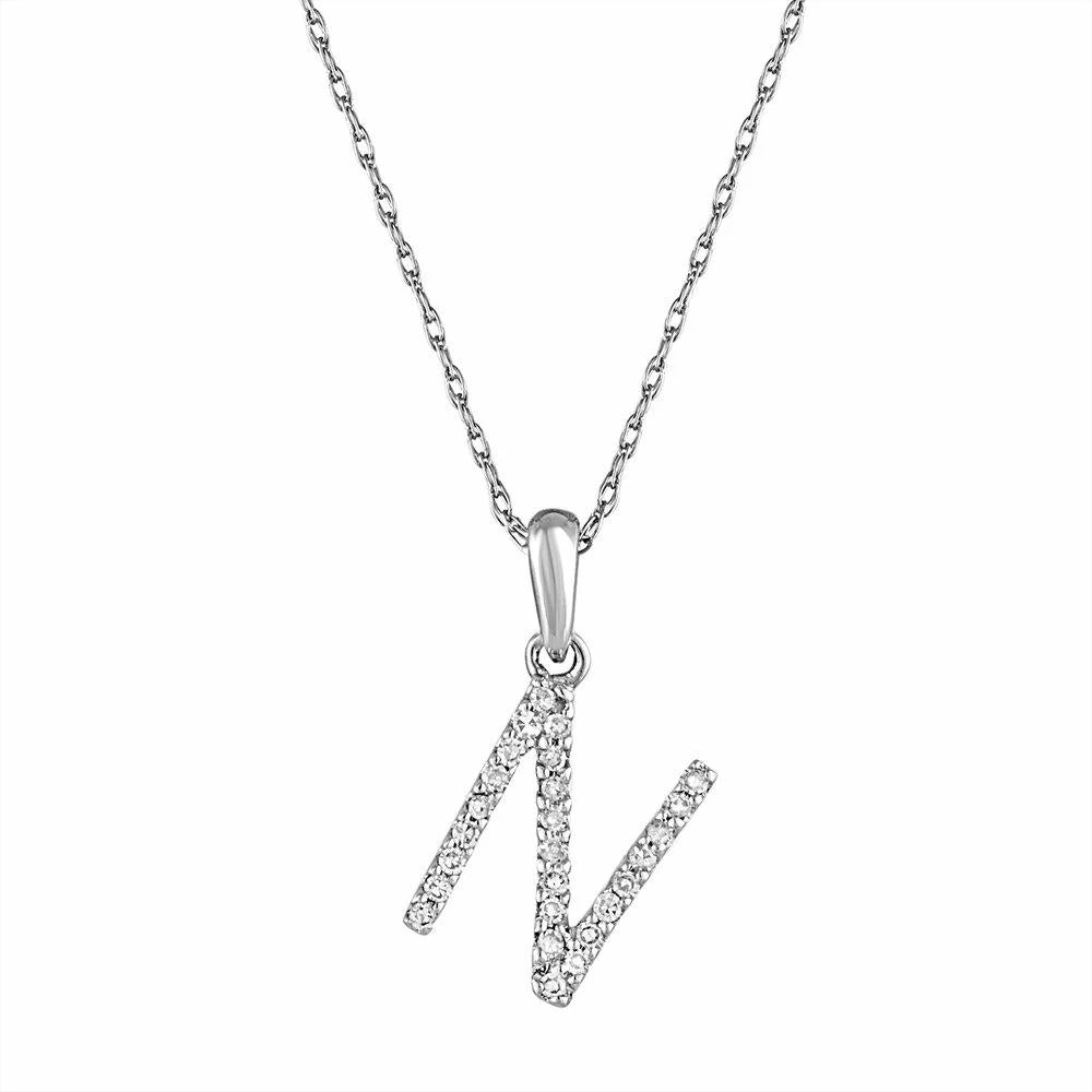 New β Sabrina Designs 14k White Gold & Diamond Initial Necklace for π© women 𧨠18 New β Sabrina Designs 14k White Gold & Diamond Initial Necklace for π© women 𧨠- Image 16