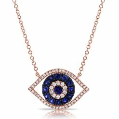 Discount ⭐ Sabrina Designs 14k Gold & Diamond Evil Eye Necklace for 👩 women 🌟