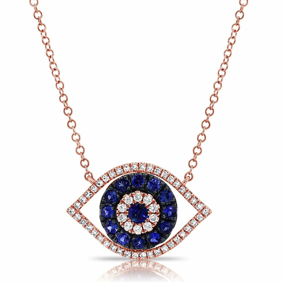 Discount ⭐ Sabrina Designs 14k Gold & Diamond Evil Eye Necklace for 👩 women 🌟 3 Discount ⭐ Sabrina Designs 14k Gold & Diamond Evil Eye Necklace for 👩 women 🌟
