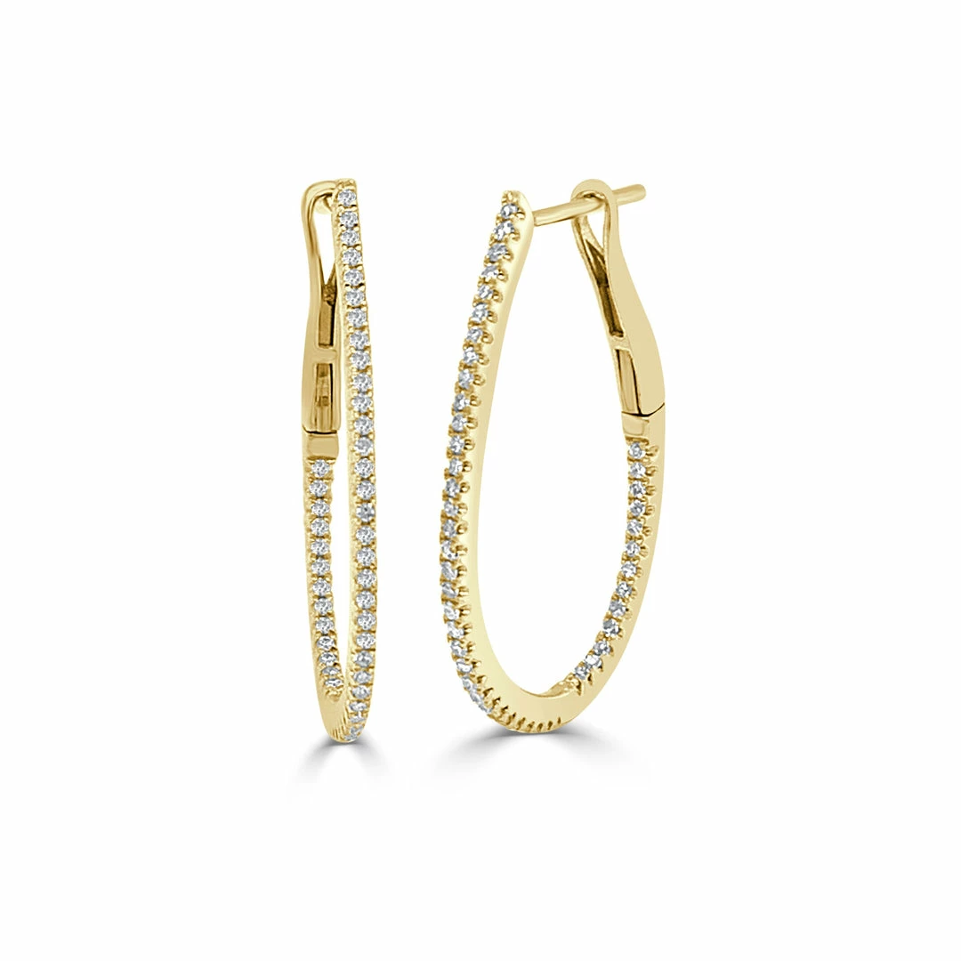 Cheapest ๐ Sabrina Designs 14k Gold & Diamond Skinny Hoop Earrings 1" for ๐ฉ women ๐งจ 3 Cheapest ๐ Sabrina Designs 14k Gold & Diamond Skinny Hoop Earrings 1" for ๐ฉ women ๐งจ