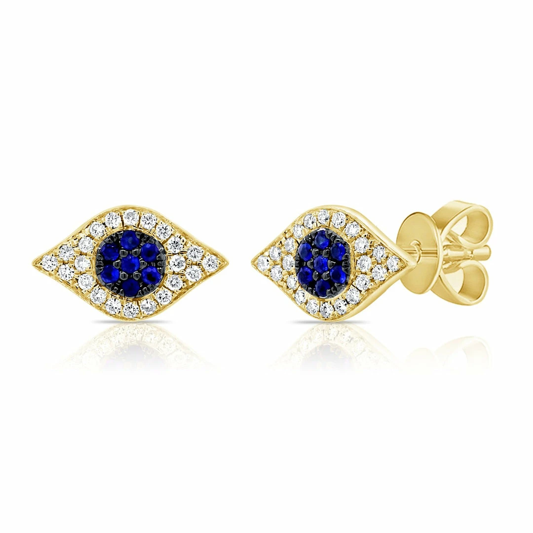 Hot Sale π₯ Sabrina Designs 14k Gold & Diamond Evil Eye Earrings for π© women π 4 Hot Sale π₯ Sabrina Designs 14k Gold & Diamond Evil Eye Earrings for π© women π - Image 2