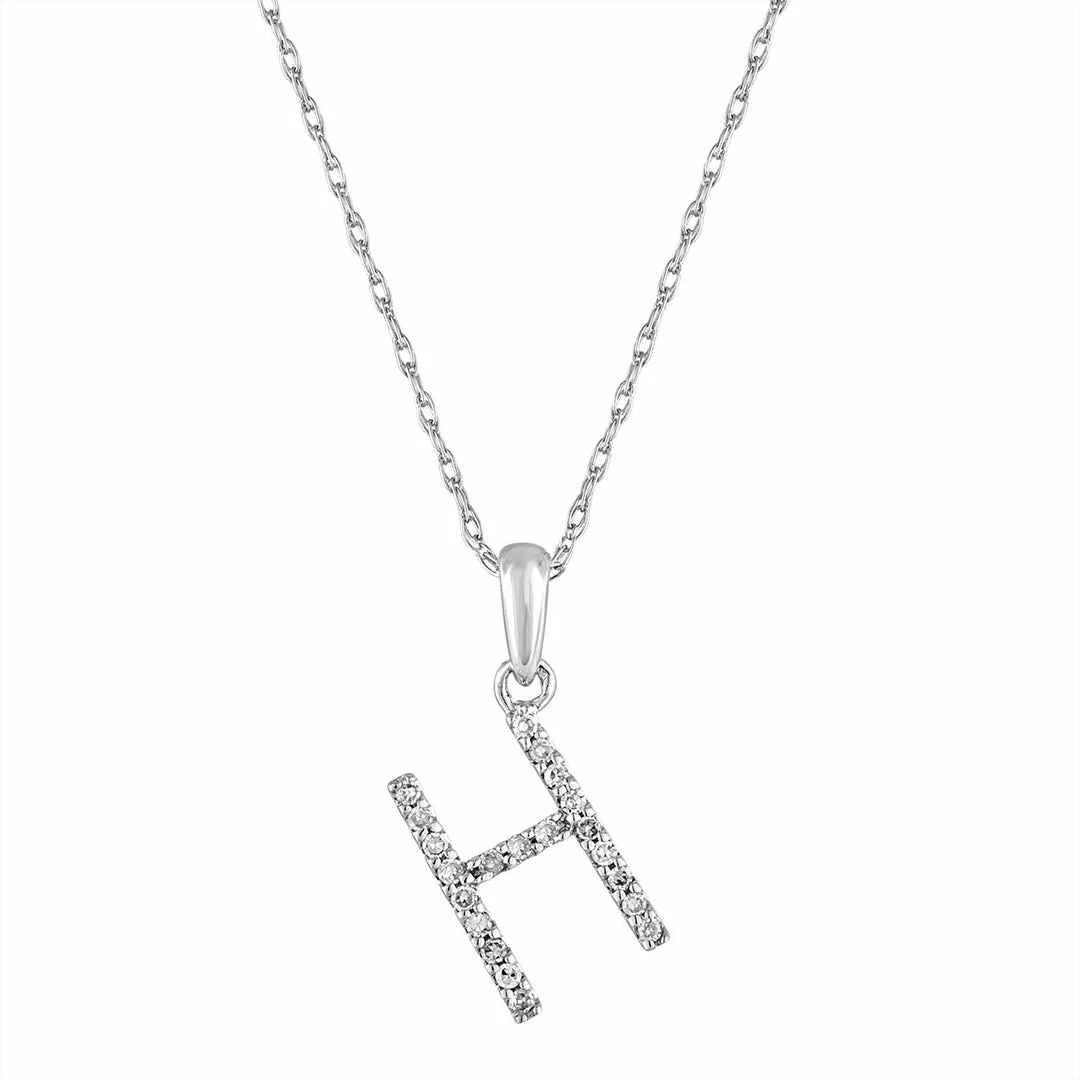 New β Sabrina Designs 14k White Gold & Diamond Initial Necklace for π© women 𧨠12 New β Sabrina Designs 14k White Gold & Diamond Initial Necklace for π© women 𧨠- Image 10