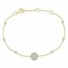 Brand new 🔔 Sabrina Designs 14k Gold & Diamond Circle Bracelet for 👩 women ⌛