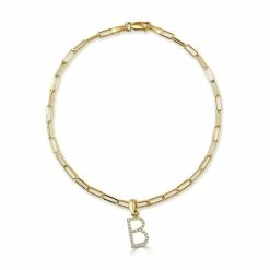 Outlet 👍 Sabrina Designs 14k Gold & Diamond Initial Link Bracelet for 👩 women 😀 -Sabrina Designs Shop eb60bc33f42b42fdb4393f891960e3fb 1080x