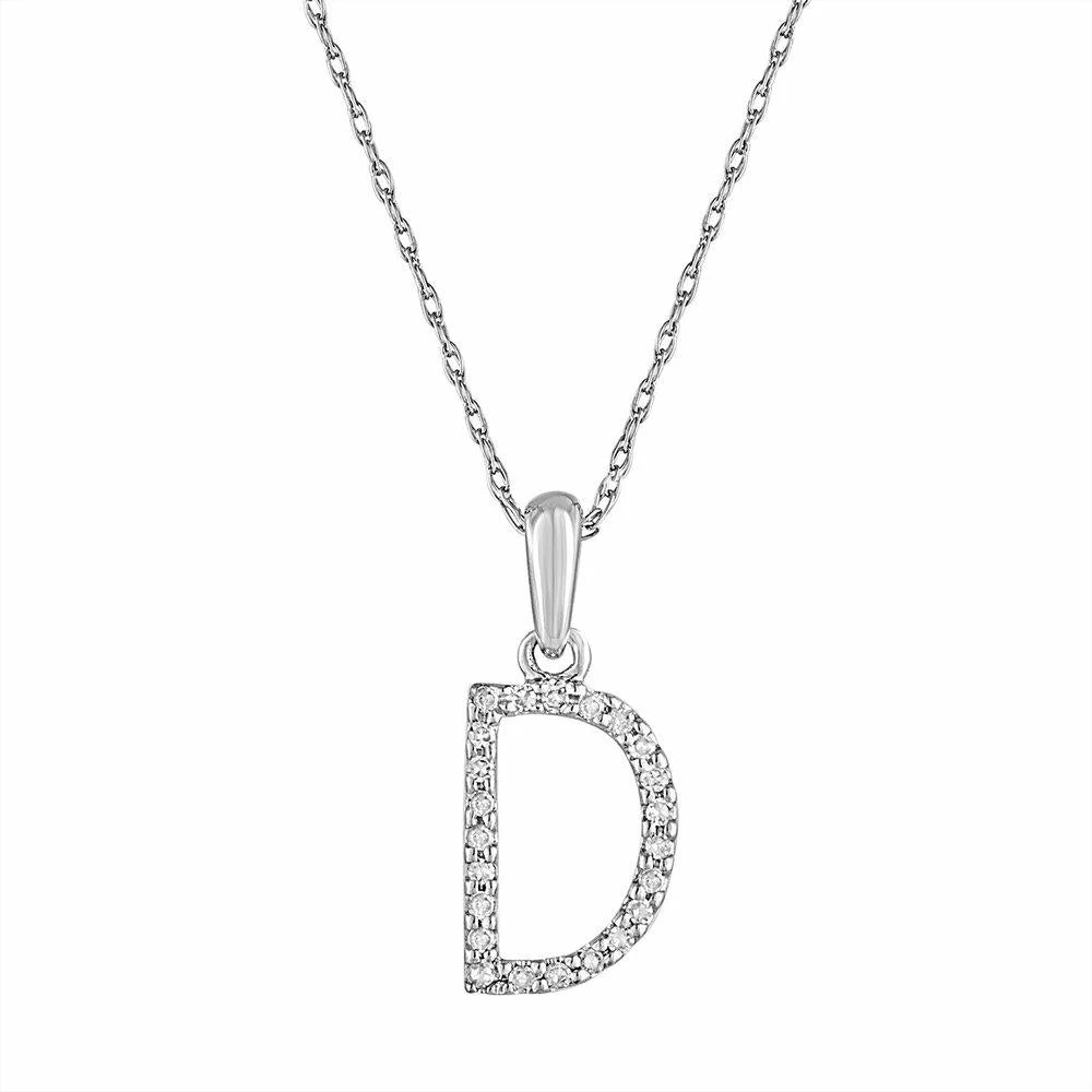 New β Sabrina Designs 14k White Gold & Diamond Initial Necklace for π© women 𧨠8 New β Sabrina Designs 14k White Gold & Diamond Initial Necklace for π© women 𧨠- Image 6