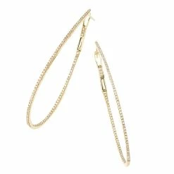 Outlet 🥰 Sabrina Designs 14k Gold & Diamond Skinny Hoop Earrings 2" for 👩 women ✔️ -Sabrina Designs Shop f10b894a8a8049ee9647b568b1abebe9 2b56f106 67c3 4691 9fc7 294cf67052cd 1080x