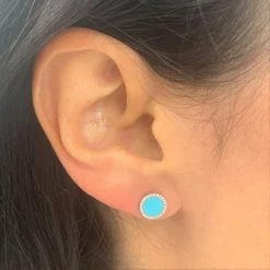 Hot Sale 🌟 Sabrina Designs 14k Gold & Diamond Turquoise Stud Earrings for 👩 women 😍 -Sabrina Designs Shop f3ca3783ed154ab2babdb0929fc9d44e 1080x