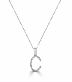 New โ๏ธ Sabrina Designs 14k Gold & Diamond Initial Necklace for ๐ฉ women ๐คฉ